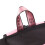 Polyester Casual Backpack with USB & Headphone Ports Black Pink 9
