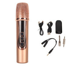 Dynamisches Mikrofonkopf-Funkmikrofonsystem mit Plug-and-Play-Funktion und intelligentem LED-Display für vielseitige Anwendungen wie Karaoke zu