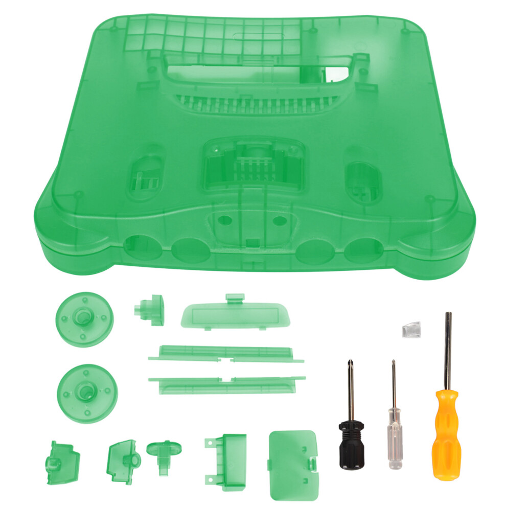 N64 Accessory Replacement Shell Set, Protective Shell With Dustproof Design And Exquisite Finish, Replacement Housing Shell For Retro Video Game Conso 9012494822472