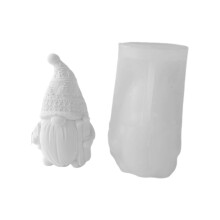Face-less Ski Dwarf Aromatherapy Candle Silicone Mold Diy-423