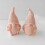 3D Face-less Ski Dwarf Candle Silicone Mold Handmade-424 7