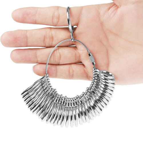Metal Ring Sizer Measuring Tool Ring Sizer Measuring Tool Set 1