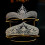 Bride Crown Headband Tiara Support Holder Princess-2 layer 7