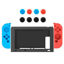 Telaio centrale per console Nintendo Switch NS Joy-Con JoyCon, kit di custodia ergonomica soft-touch che fornisce accesso completo ai comandi senza