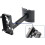 Wall Ceiling Bracket Mount for Surround Sound, Exquisite Workmanship Solid Steel Speaker Wall Mounts Dual Side Clamping, Horizontal Vertical 5