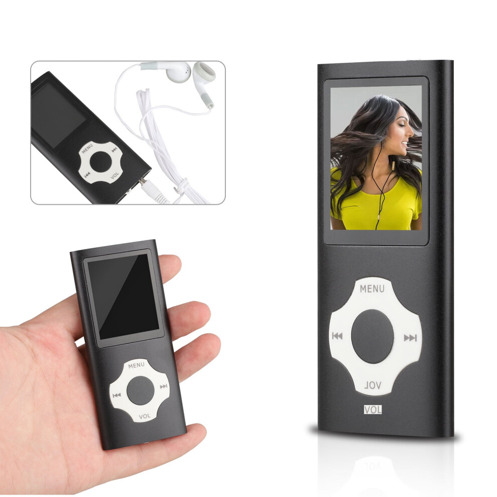 Portable Music Player, Hifi Bass Earphone For Deep Listening Experiences, Supports Fm Radio And E-Book Reader, Aluminium Alloy Material, 9173940223417