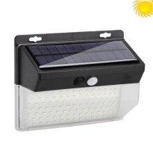 Détecteur de mouvement pour la sécurité, éclairage solaire extérieur polyvalent, LED ultra-lumineuse avec panneau solaire haute efficacité,