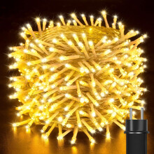 Décorations de Noël lumineuses, guirlandes lumineuses féériques étanches ultra-brillantes à 8 modes pour des festivités inoubliables à