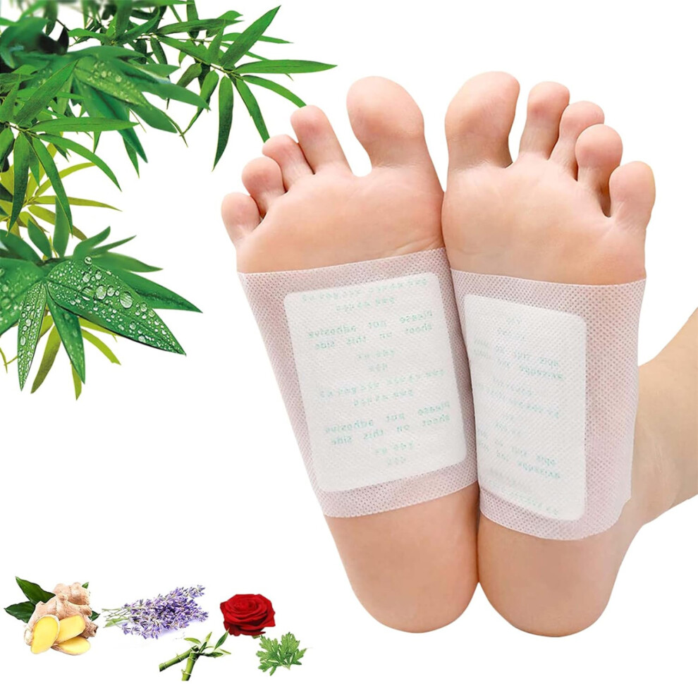 Detoxifying Foot Pads, Bamboo Vinegar & Chitosan for Enhanced Circulation & Healthier Lifestyle