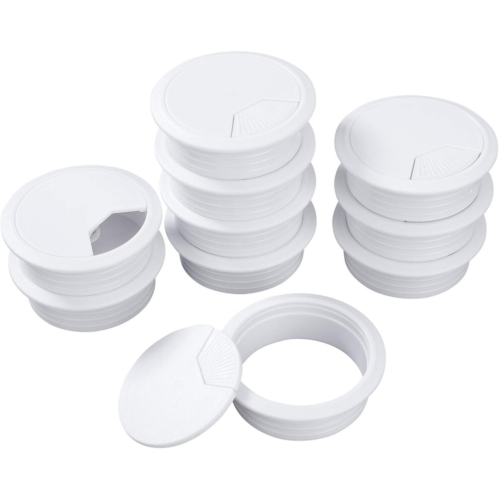 Flexible Desk Grommet, Desk Wire Cable Grommets For Simple Convenient Installation, Effective Cable Management With Removable Cover, Protect And Hide 9482726708889