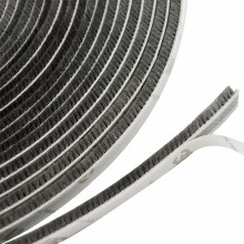 Weather Stripping for Sliding Doors, Sliding Door Seal with High Adhesive Backing, Energy Saving Dust Stopper, Gray (10 Meter Pack)