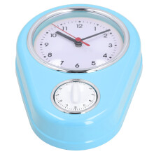 9-Zoll-Blaues Küchentimer-Wanduhr – Präzise, Leise, Multifunktional