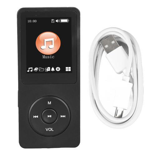 Player MP3 MP4 portatile 9x4cm con Bluetooth, batteria da 450mAh 2