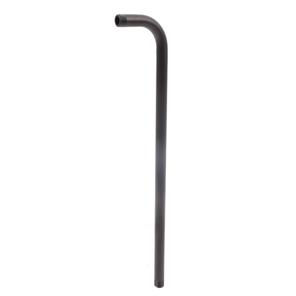 Stainless Steel Shower Head Extension Pipe 52Cm Black Bathroom Hardware 4971369490374
