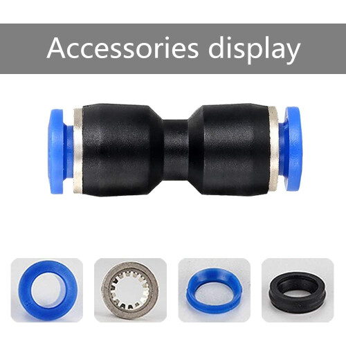 Pneumatisk forbindelse, luftfitting, høj kvalitet PBT-plast elliptisk ringdesign til industrielle anvendelser 1