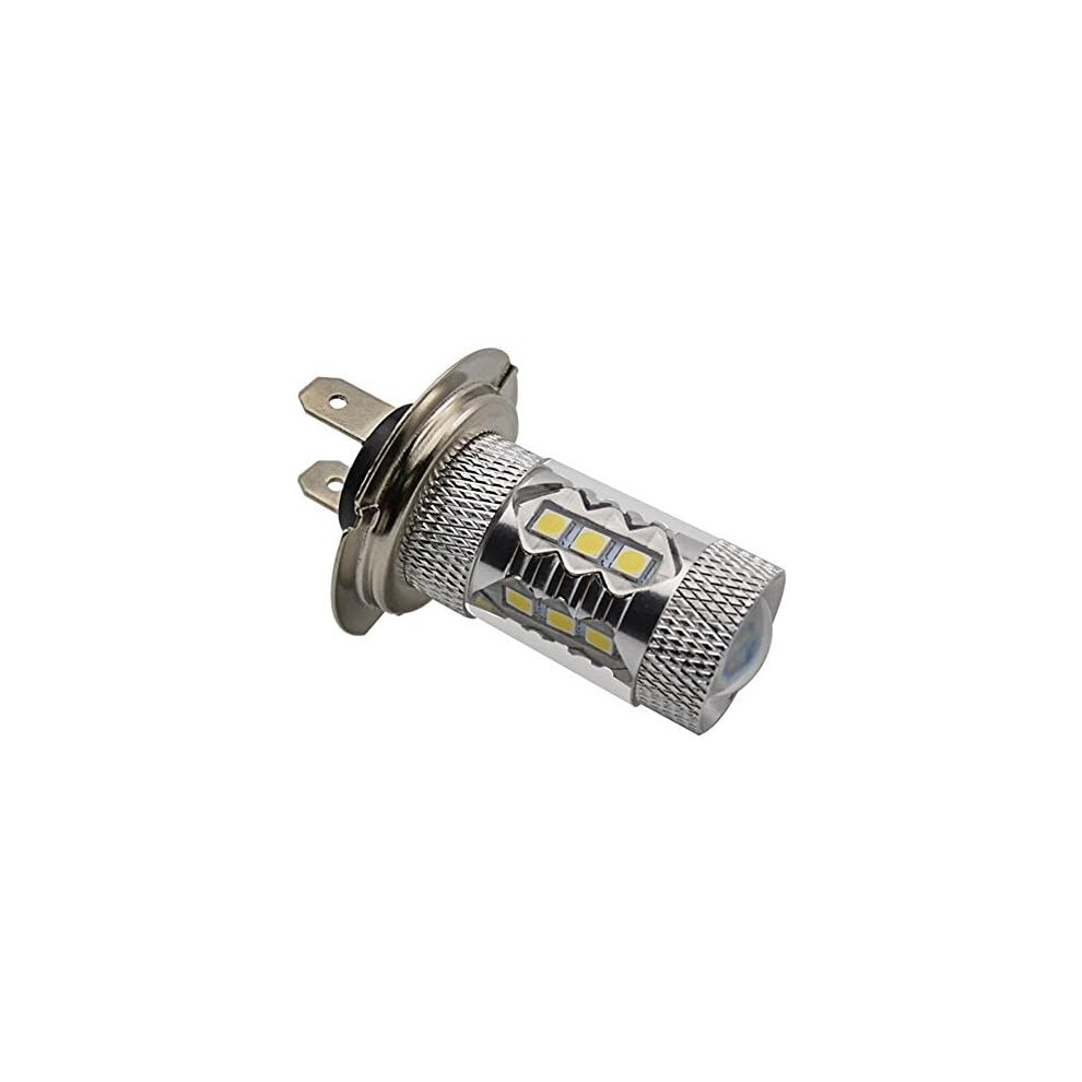 H7 80W 16 Smd Led Tail Driving Fog Bulb, Fast On Off Response Compatible With 98 Of Vehicles, Heat Dissipation Low Consumption Environmentally Light 9173940233973