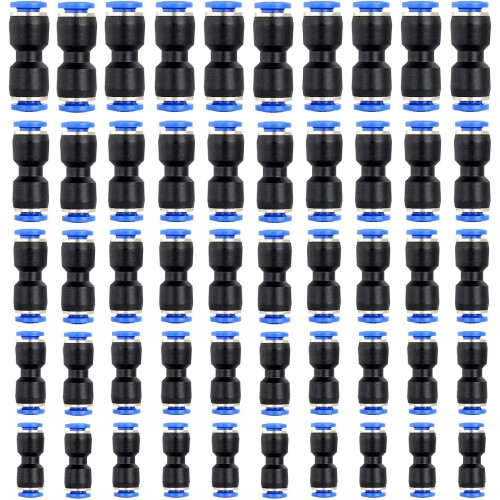 Pneumatisk forbindelse, luftfitting, høj kvalitet PBT-plast elliptisk ringdesign til industrielle anvendelser