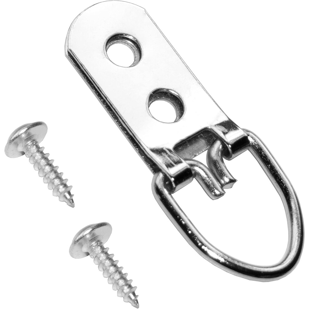 Ring Hanger For Artwork, Deep Thread Technology Inspired Mounting Bracket, Rust Proof And Corrosion Resistant Wall Hanger, No Deformation Heavy 9433291600009