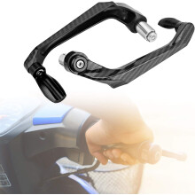 Protetor de guidão universal de 7/8", 22 mm, em liga de alumínio, extensível e resistente à corrosão, para motocicletas, carros elétricos e