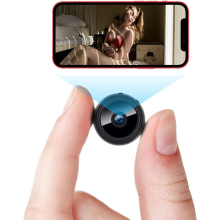WiFi Mini Spy Camera for Indoor Outdoor, Wireless Small Camera with Live Feed and Loop Recording, Hidden Camera 1080P HD Security Device with Night
