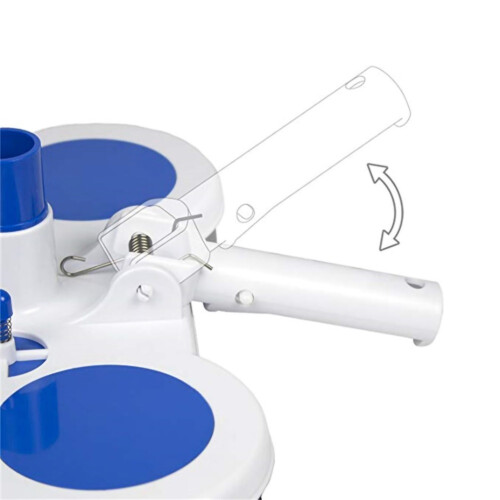 Effortless Pool Maintenance Solution, Durable Plastic Pool Cleaner Assures Quick And Efficient Debris Removal 1