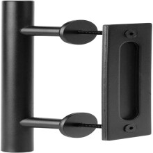 Vintage Style Barn Door Handle Hardware, Built to Last Flush Mounting Pull Handle Set, Rustic Charm Anti-Corrosion Door Pull with Finger Pull,