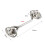 High Quality Stainless Steel Cabin Hook Eye Latch, Rust Corrosion Resistant For Longevity, Solid Construction Ensures Durability, Easy To Install 5