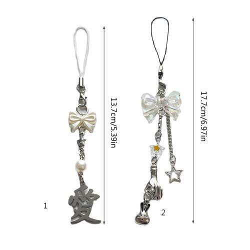 Joli pendentif lapin à nœud papillon, breloque de-comme 1
