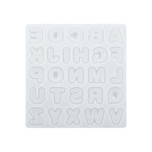 Letter Clay Molds Letter Keychain Moulds Letter Craft Mould-A