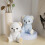 Cute Bear Candle Mold Silicone Mold Bear Epoxy Casting-L Bear 7