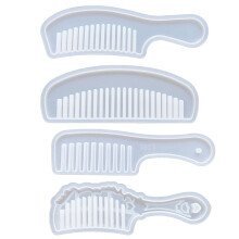 Set of 4 DIY Ornaments Moulds Craft Making Moulds Resin Moulds