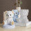 Cute Bear Candle Mold Silicone Mold Bear Epoxy Casting-L Bear 5