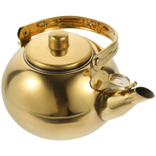 3Stk Robust Teekessel Gold Für Gas Herd