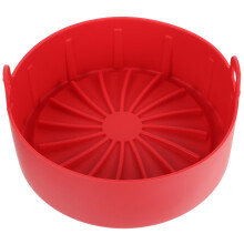 2Stk Rote Silikon Backbleche Für Backofen Und Heißluftfritteuse