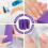 30Stk Vierseitige Nagelfeilen Maniküre Salon Tools 7