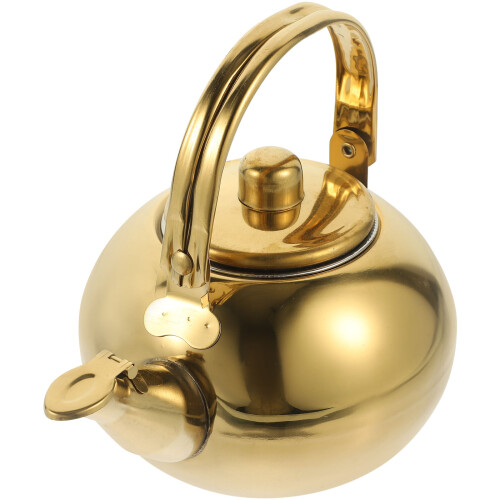 3Stk Robust Teekessel Gold Für Gas Herd 1