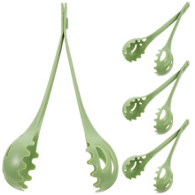 16Stk Kunststoff-Küchenzange Grün Für Eier, Nudeln Und Salat