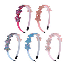 10Stk Stern Kopfschmuck Kinder Haar Hoop Aus Leichtem Material Bunt