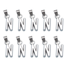 60Stk Silber Alloy Anhänger DIY Charm Set Für Schmuck Basteln