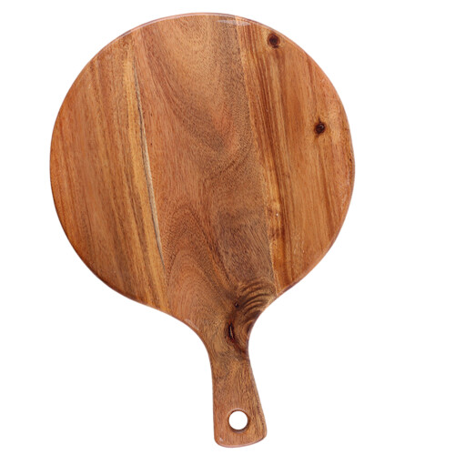 3Stk Holz Pizza Bambusplatte Für Und Snacks 1