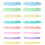 24Pares Silicone Eyelash Perm Pads Coloridos Para De 1