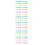 24Pares Silicone Eyelash Perm Pads Coloridos Para De 11