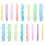 24Pares Silicone Eyelash Perm Pads Coloridos Para De 2
