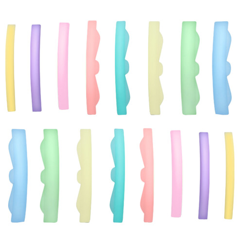 24Pares Silicone Eyelash Perm Pads Coloridos Para De 1