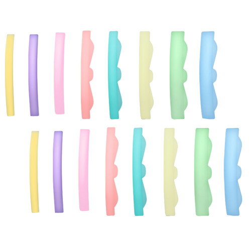24Pares Silicone Eyelash Perm Pads Coloridos Para De 2