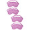4Ud Mascarilla De Ojos De Morada Con Correa Ajustable Para 7