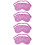 4Ud Mascarilla De Ojos De Morada Con Correa Ajustable Para 5
