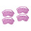 4Ud Mascarilla De Ojos De Morada Con Correa Ajustable Para 4
