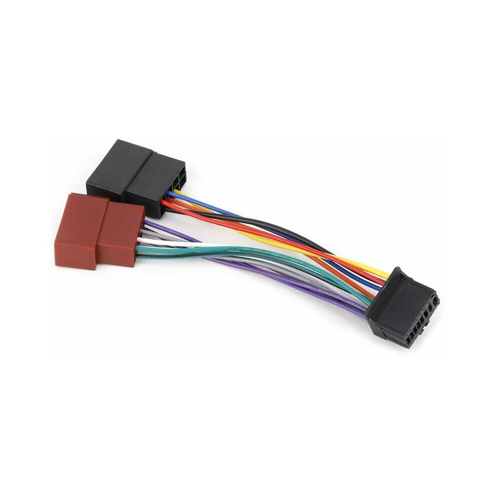 Quick Installation Car Stereo Radio Iso Wiring Harness, Original Standard Compatibility For Kenwood Jvc Radios (Flexible Pvc Jacket, High 9405630228052
