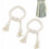 Μαγνητικά δεσίματα κουρτινών, χειροποίητα υφασμένα βαμβακερά με ρυθμιζόμενο 1